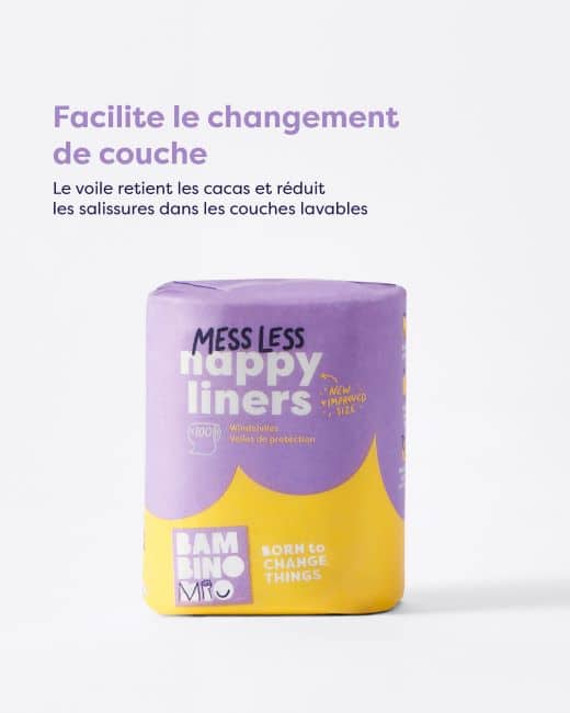 Voiles de protection jetables Ultradoux_BambinoMio_FACILITE LE CHANGEMENT DE COUCHE