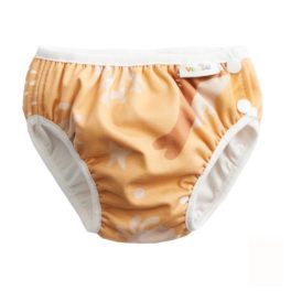 3180260_Vimse Swim Diaper Yellow Whale_Couche de bain VIMSE lavables réutilisable -Baleine Jaune