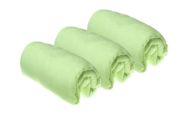 Housse coton pour matelas à langer bébé-vert